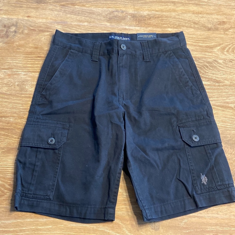 U.S. POLO ASSN cargo shorts size 30 NWT Navy